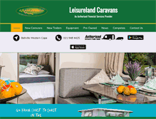 Tablet Screenshot of leisureland.co.za